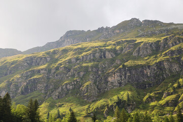 Naklejka premium Sportgastein in Gasteinertal in the Austrian Alps 