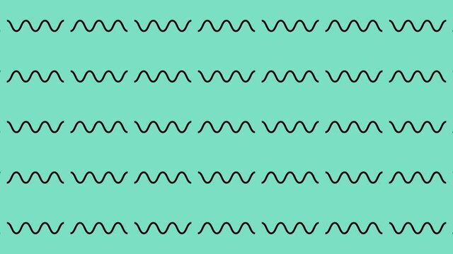 Looping Animated Shape Pattern Background