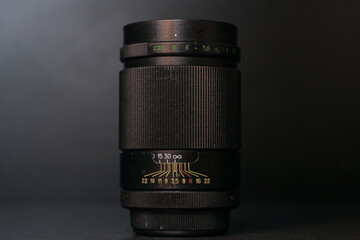USSR Soviet Lens black