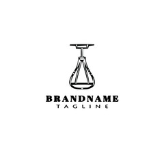 cute punching bag logo cartoon design icon vector illustration