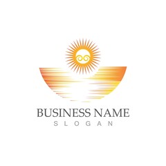 Sun Vector illustration Icon