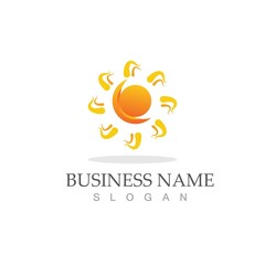 Fototapeta premium Sun Vector illustration Icon