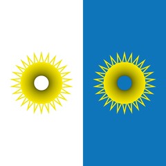 Sun Vector illustration Icon