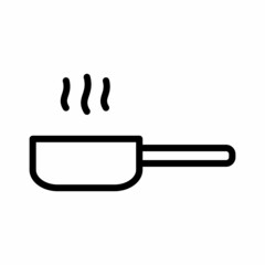Sauce Pan Icon Design Vector Template Illustration Sign And Symbol