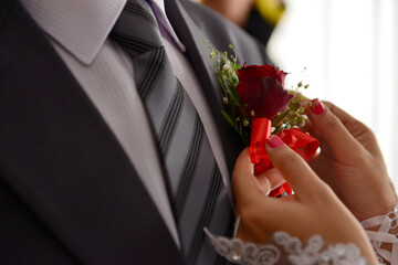 Wedding suit, Married, romantic, commitment, handsome