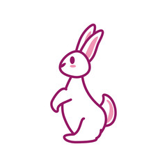 cute rabbit icon