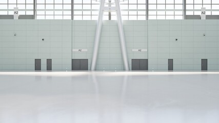 Exhibition Hall Interior 1