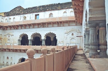 Fototapeta premium Exterior of bala fort ( palace) alwar rajasthan