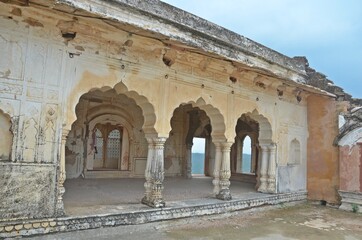 Obraz premium Exterior of bala fort ( palace) alwar rajasthan