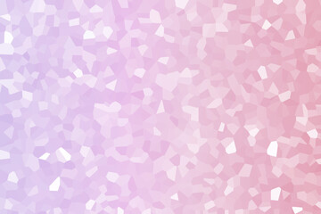 Mosaic crystal geometric shape texture background gradient pastel color.