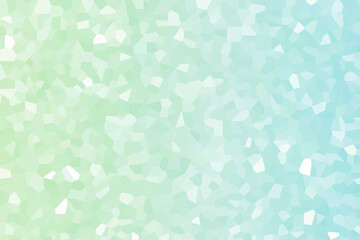 Mosaic crystal geometric shape texture background gradient pastel color.
