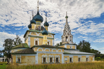 Fototapeta na wymiar Church of the Nativity of John the Baptist, Uglich, Russia
