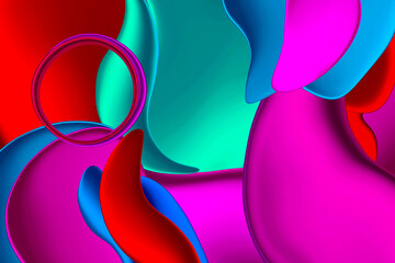 Abstract modern shape and color design background, Gradient colorful abstract  background
