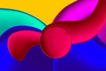 Abstract modern shape and color design background, Gradient colorful abstract  background