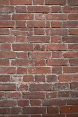 Fototapeta premium Old brick wall, old texture of stone blocks closeup