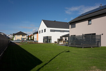 Obraz premium wohnhäuser in gau-odernheim