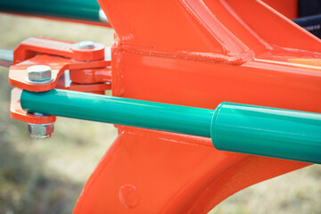 Piston or actuator as part of hydraulic and pneumatic mechanism in machine. Technology