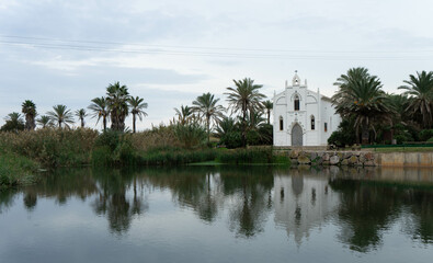 Fototapeta na wymiar Iglesia de pescadores en Alboraia, Valencia