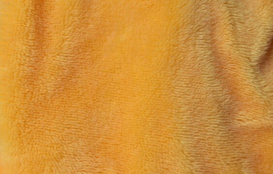 Beautiful Background Yellow Fur Texture