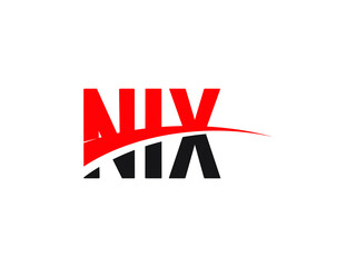 Fototapeta premium NIX Letter Initial Logo Design Vector Illustration
