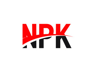 Fototapeta premium NPK Letter Initial Logo Design Vector Illustration