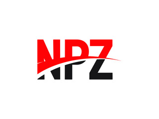 NPZ Letter Initial Logo Design Vector Illustration