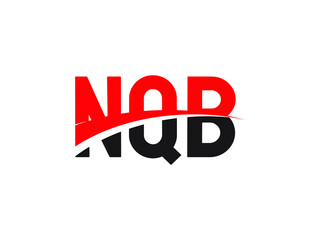 NQB Letter Initial Logo Design Vector Illustration