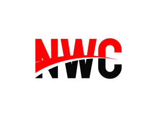 NWC Letter Initial Logo Design Vector Illustration