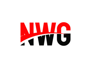 NWG Letter Initial Logo Design Vector Illustration