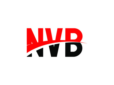 NVB Letter Initial Logo Design Vector Illustration