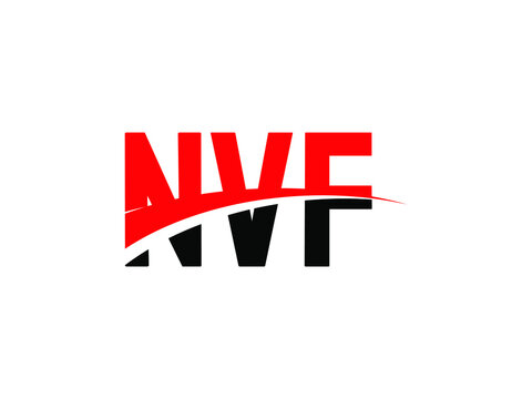 NVF Letter Initial Logo Design Vector Illustration