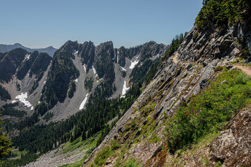 landscape in the mountains