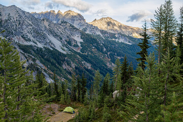 landscape in the mountains