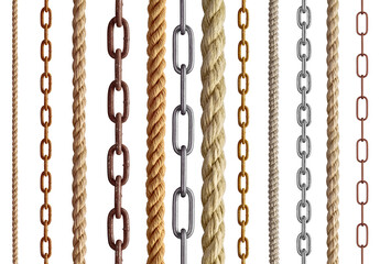 string rope chain metal link steel cord cable line