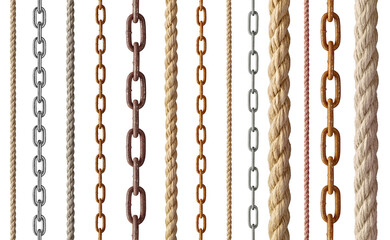 string rope chain metal link steel cord cable line