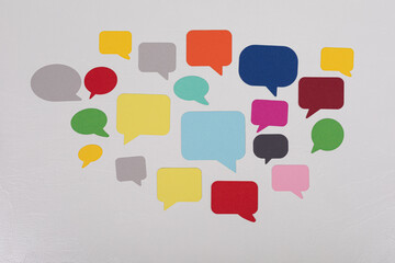sprechblase talk