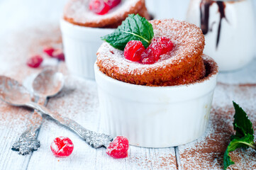 Homemade delicious souffle