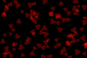 Abstract bokeh defocus glitter blur background