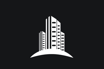 Fototapeta premium building, house, home, villa, logo, building logo, real estate ,house logo, hm logo , building icon , house icon , home icon , city, city logo, city icon , villa logo, villa icon , vector, industrial,