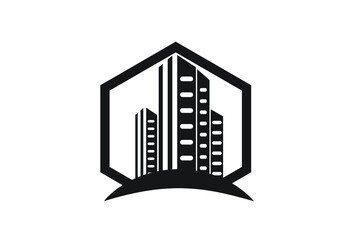 building, house, home, villa, logo, building logo, real estate ,house logo, hm logo , building icon , house icon , home icon , city, city logo, city icon , villa logo, villa icon , vector, industrial,