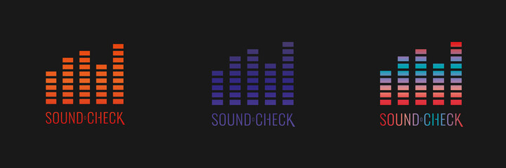 logo illustration for recording studios, DJs and music venues