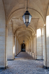 Fototapeta premium Arches in the Abbaye aux dammes, Caen, Normandy, France