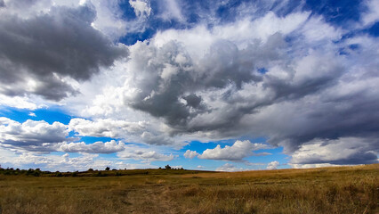 running clouds