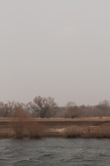 windy morning on the river