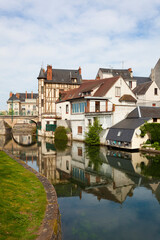 View of Vierzon, Cher, Centre-Val de Loire, France
