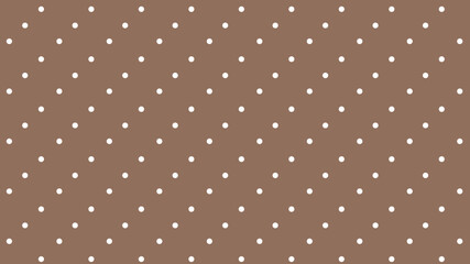 Handmade wrapping paper with white polka dots