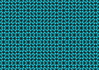 Abstract Geometric Pattern generative computational art illustration