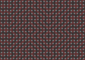 Abstract Geometric Pattern generative computational art illustration