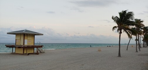 beach lifeguard tower