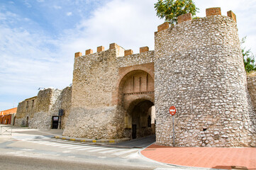 Arco de la Villa, Olmedo, Valladolid, Castilla y León, España.